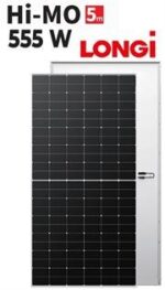 Solarix Longi HiMo5m 555W Mono Crystalline Half Cell Solar Panel- Half-Cut Cell SOLHIMO5M555W - Image 2