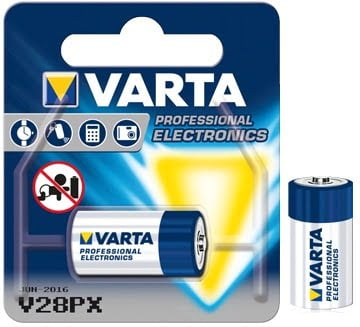 Varta Primary Silver Battery V28 PX / 4 SR 44, Nickel-Oxyhydroxide (NiOx) 4008496273911
