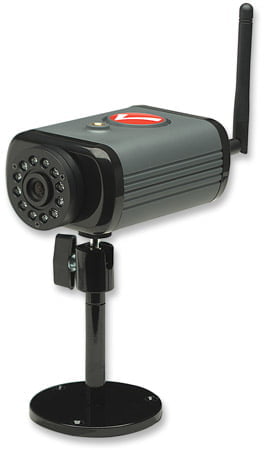 ntellinet NFC30-IRWG Night-Vision Network Camera with 30 fps full-motion video in all resolutions 550970