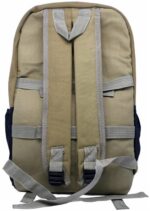 Macaroni Versitas Lightweight Canvas Multipurpose Backpack KLB112860BR - Image 2