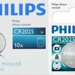 Philips Minicells Battery CR2025 Lithium-Sold as Box of 10 CR2025/01B