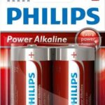 Philips PowerLife Battery LR20P2B 2 X Type D Power Alkaline Batteries LR20P2B/97