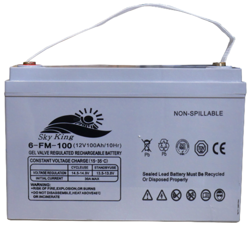 Solarix 12V 100AH Deep Cycle Gel Battery SOLSKG10012V