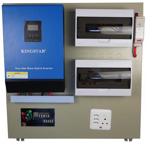 Solarix KingStar 3500VA 24VDC Inverter And Semi Plug And Play Power Board Mini Solution