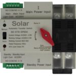 Solarix Dual Power ATS 63A 2 Pole Automatic Change Over Switch Kit SOLSSATS2P63A