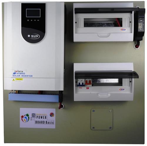 Solarix Sun 6.5KVA 48VDC 120A High Voltage Inverter And Semi Plug And Play Power Board Solution SOLPBSUN65KVA
