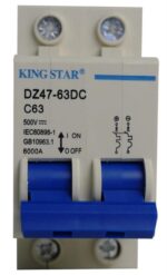 Solarix DZ4763DC Series 2 Pole Mini Circuit Breaker SOLDZ4763DC - Image 7