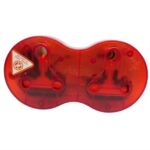 Solarix Red Surge Plug Adapter 2x16A (2 x 3Pin) PWR-ADA-2X16-SURG-RD