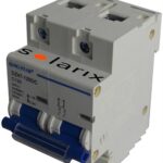 Solarix DZ47125DC Series 2 Pole Mini Circuit Breaker SOLDZ47125DC
