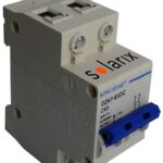 Solarix DZ4763DC Series 2 Pole Mini Circuit Breaker SOLDZ4763DC