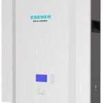 Solarix Esener 51.2V 100Ah LiFePo4 Single Battery Module-LCD Control Panel SOLES51LB100A