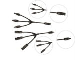 Solarix MC4 Y Connector 3 Way To 1 Way Solar Panel Combiner Cable Set - 4 mm Diameter Contact Pin SOLPAMY031 - Image 2