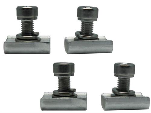 Solarix Rail Nut to Bracket Mount Kit Pack of 4-Includes 4 x 2.1mm Rail Nuts