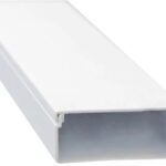 Solarix PVC Trunking 3 Metre Length 100mm X 40mm SOLTRK3M10040W