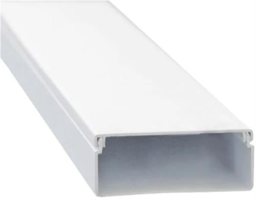Solarix PVC Trunking 3 Metre Length 100mm X 40mm SOLTRK3M10040W