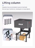 DAJA DJ6 Small Desktop and Portable Laser Marking Machine Integrated Print Metal Plastic Wood - Image 4